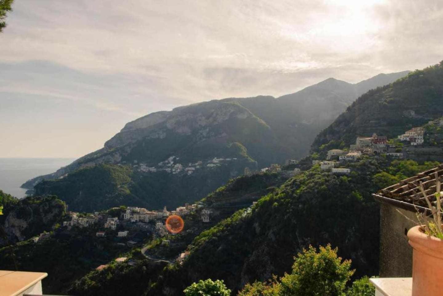 Villa Piccinina A Pochi Passi Da Villa Eva Ravello Bagian luar foto