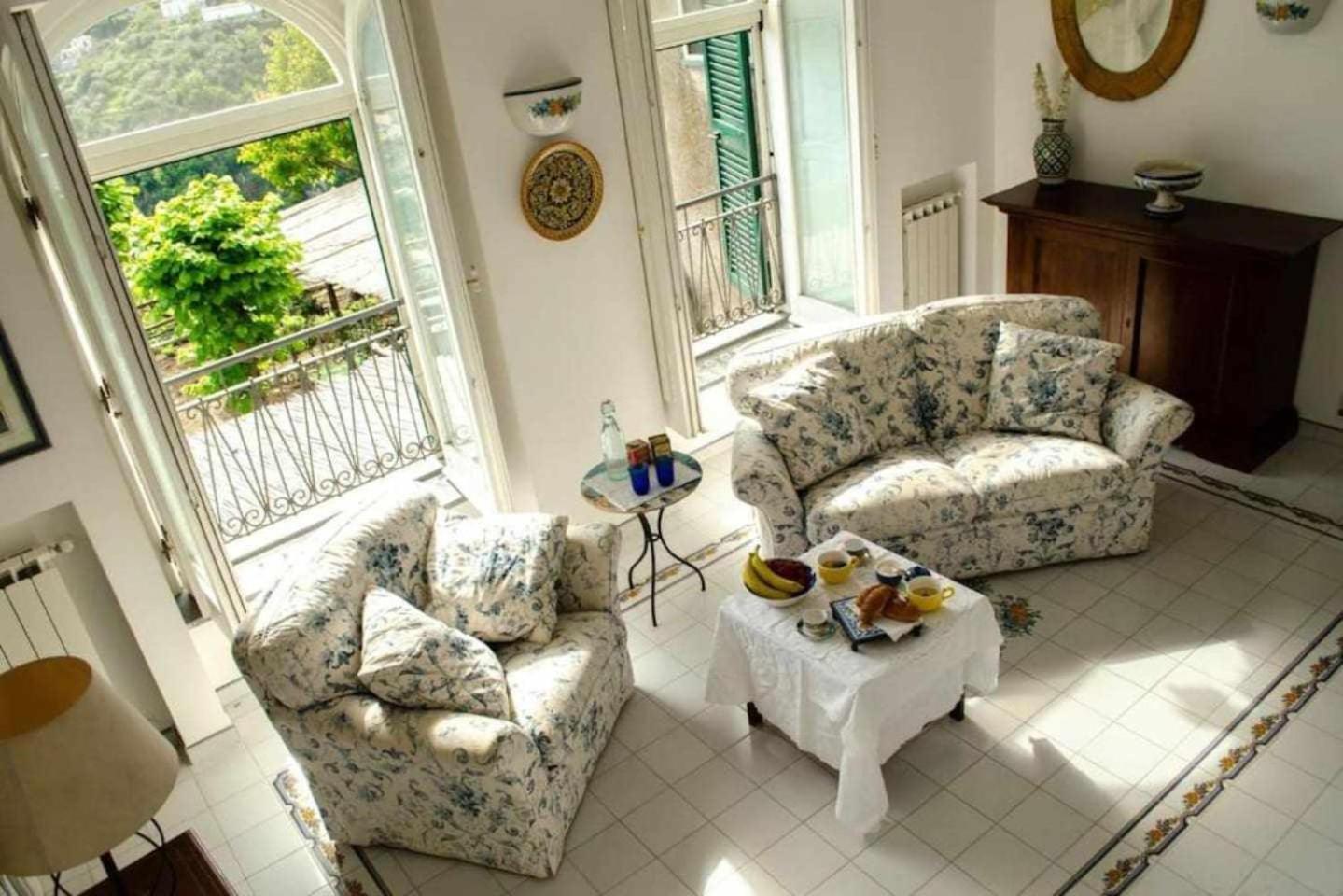 Villa Piccinina A Pochi Passi Da Villa Eva Ravello Bagian luar foto